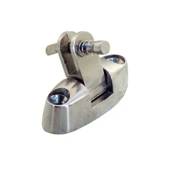 Soporte inox articulado 180° con perno