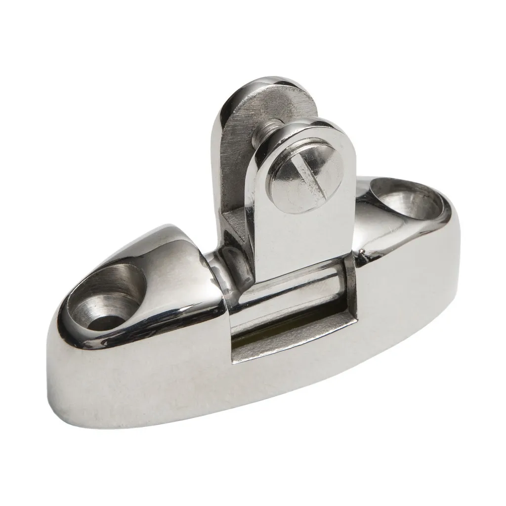 Supporto con forcella snodata a 180° in acciaio inox