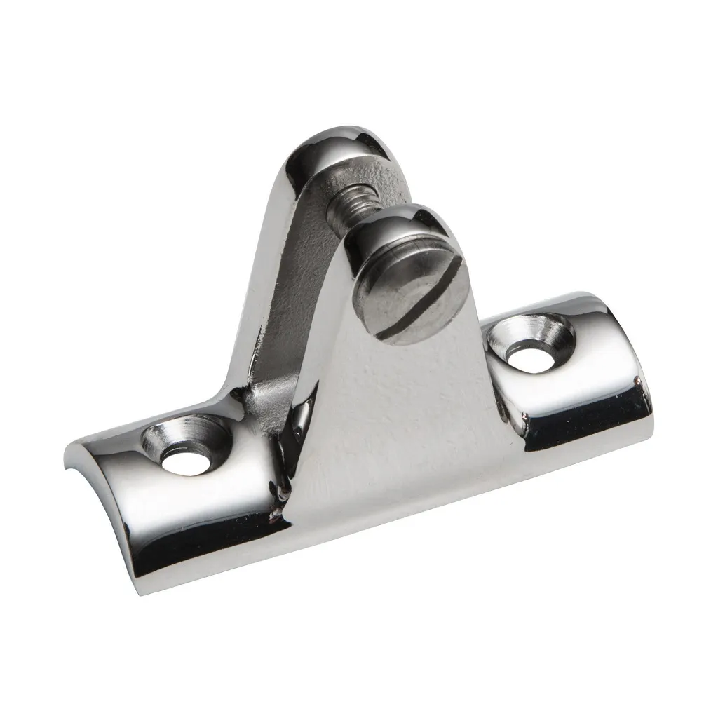Supporto a forcella concavo con vite in acciaio inox